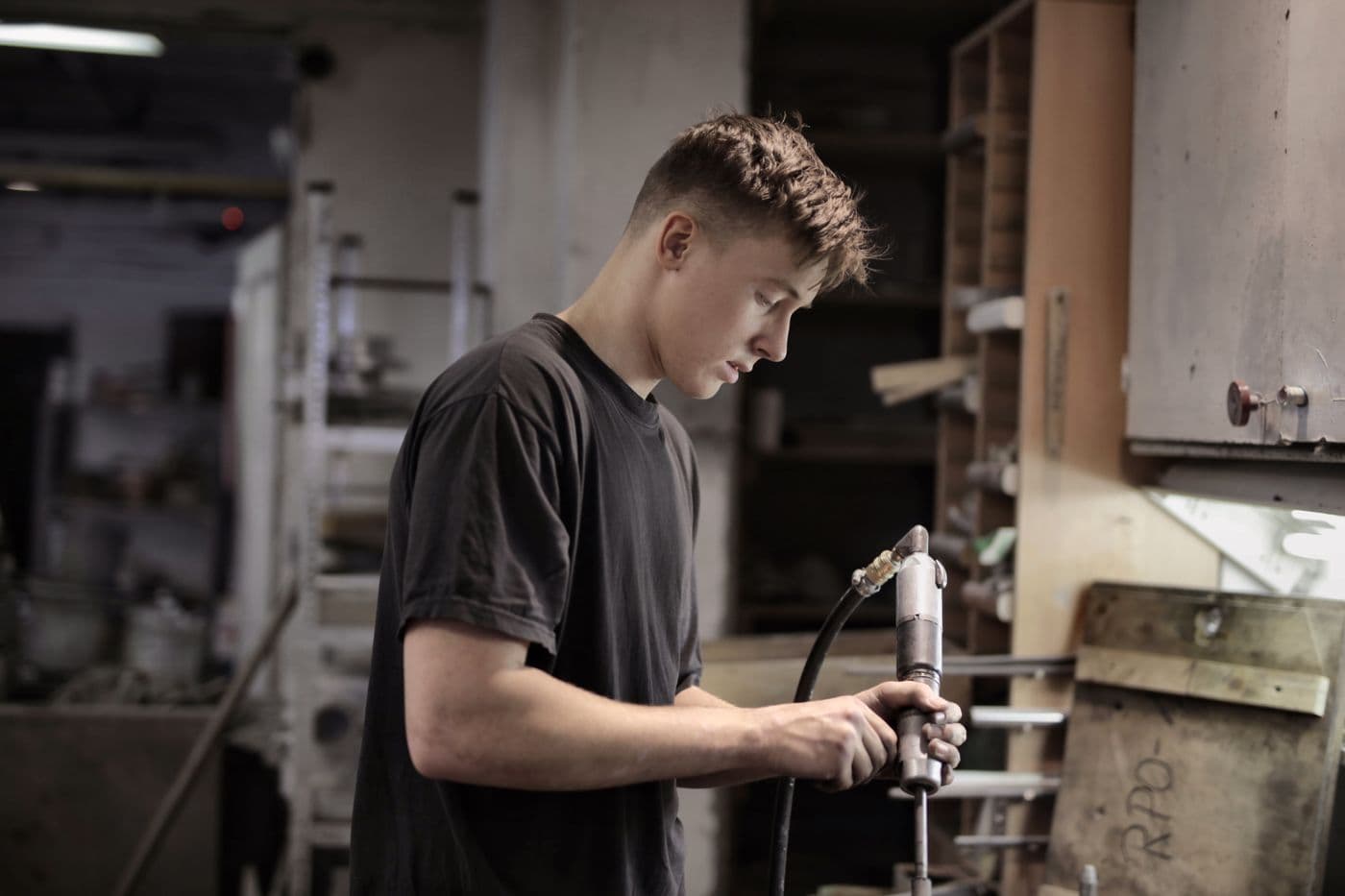 Mechanic servicing a vehicle — certified diesel quality you can trust